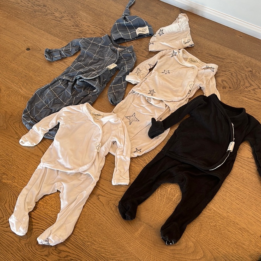 Bonsie Baby NB lot of 4 Newborn